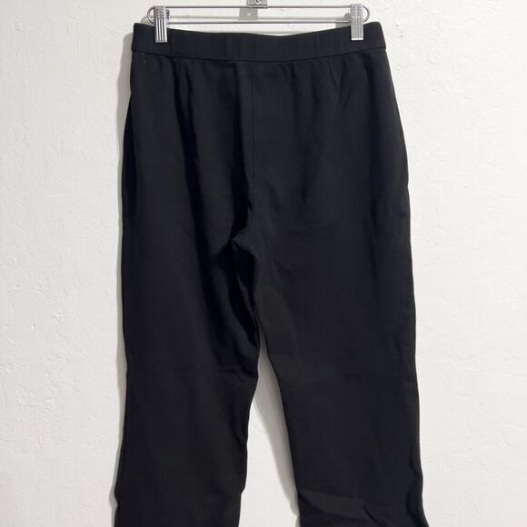 Lafayette 148 New York Pants Medium Pull On Trouser Elastic Black Office - Picture 5 of 7